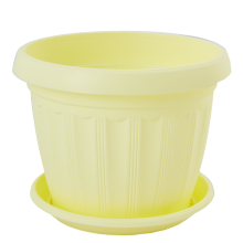 Flowerpot with base TERA 12x9cm