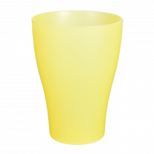 Чаша 0,25 л.жълта