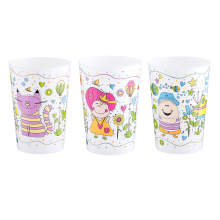 Чаша с декор  РАЙЕ и MAGIC  0,4 л