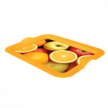 Поднос правоъгълен с декор