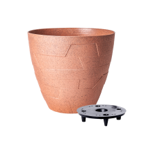 KERAMO flowerpot with drainage 19.5 x 17.5