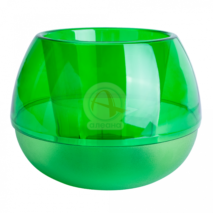 Саксия Сфера d10 зелен прозрачен