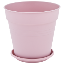 Flowerpot GLORIA with base 23.1x22.1cm