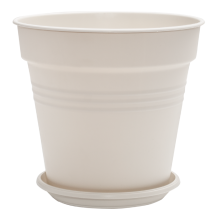 Flowerpot GLORIA with base 23.1x22.1cm