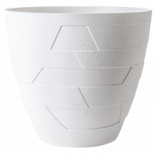 KERAMO flowerpot with drainage 19.5 x 17.5