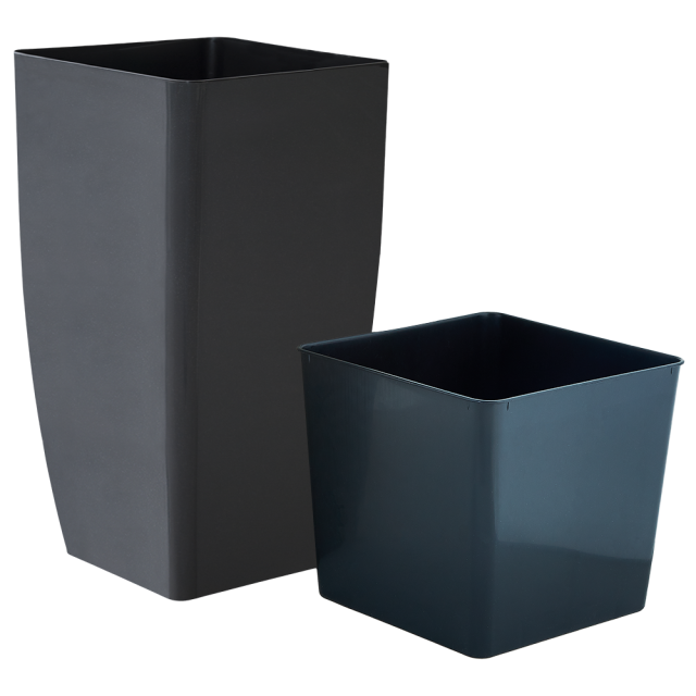 Висока саксия  КВАДРО 22,0х22,0х41,4 см