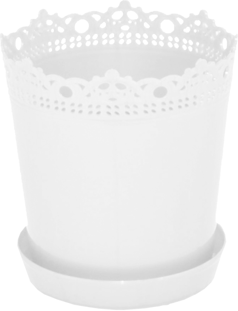 RICHELIEU flowerpot with base 17cm