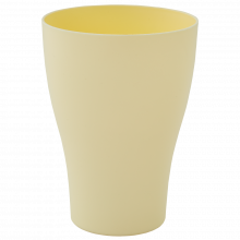 Пластмасова чаша 0,500 литра жълта