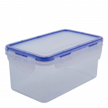  Кутия за хранителни продукти със закопчаване, правоъгълна 0,65 л
