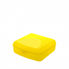 Контейнер универсален L жълт прозрачен